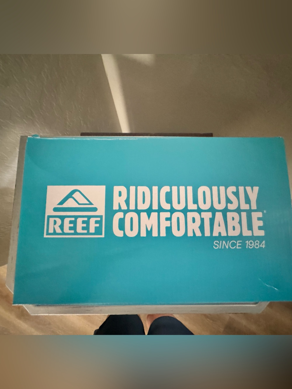 REEF LAY DAY SEAS White sneakers in size 6.5 New in Box - Picture 9 of 9